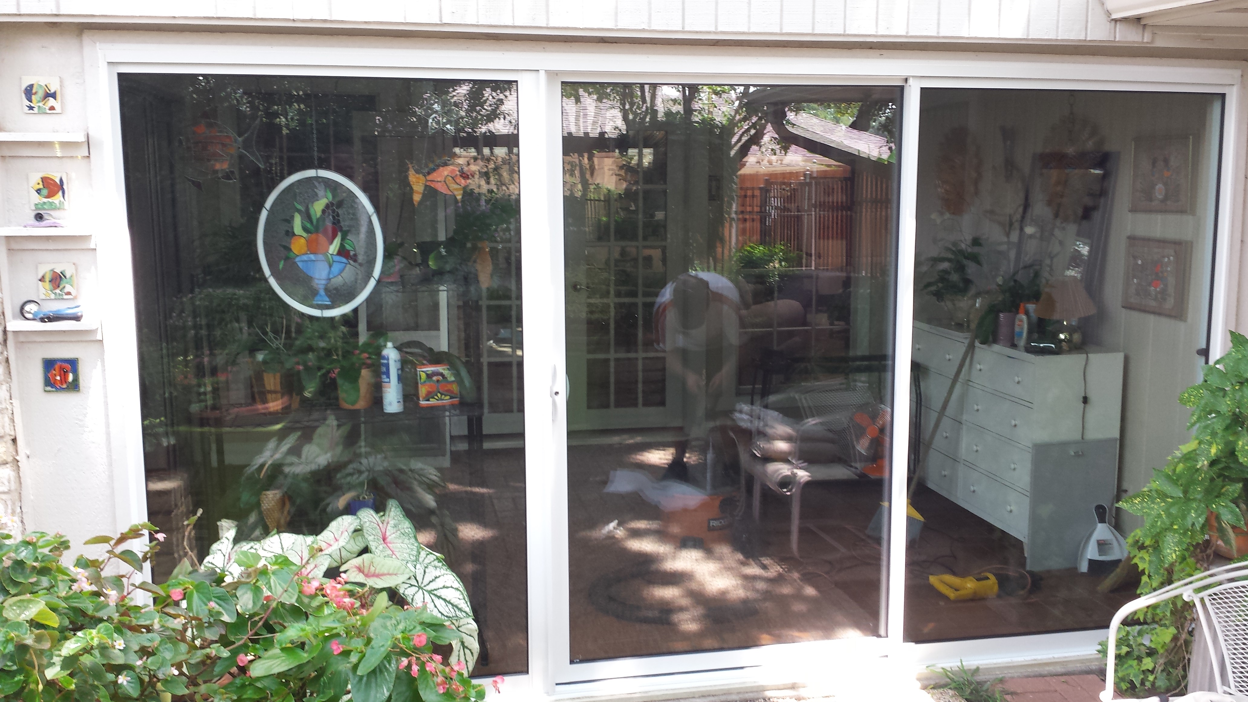 3-Panel Sliding Glass Door