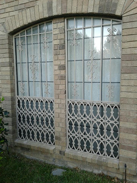 Decorative Ironbars Burglar Bars In Dallas Window Guards